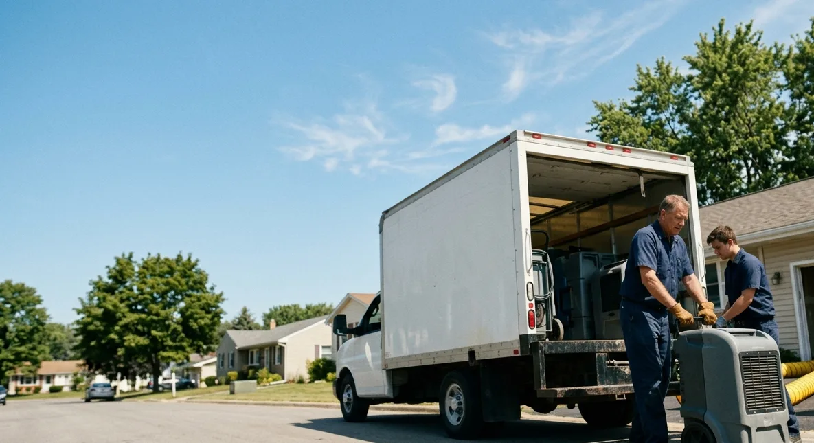 Water Damage Cleanup in Medinah, IL near me